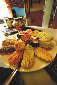 North African taste temptations.