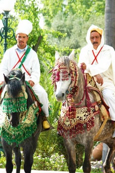 Running with Gazelles in Morocco 4 Riders in Fez, Morocco