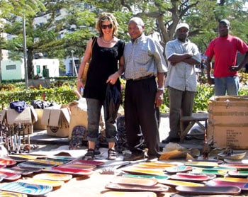 Mozambique: A Cultural Tour of Maputo 1 Shopping at Maputo's Craft Market - photos by Dianne Thomas