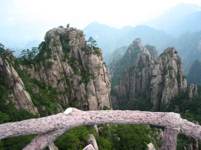 View from Yellow Mountain, Anhui Province.