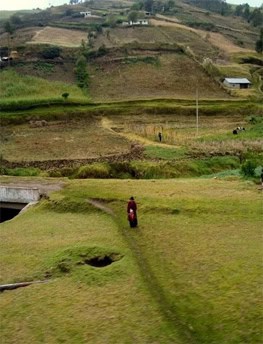 Riobamba, Ecuador: Riding Down the Devil's Nose 7 Ecuador hillside