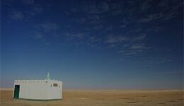 Tiny mosque in Sliwa Egypt.