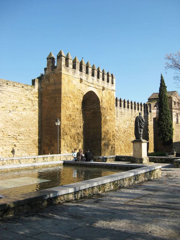 Statue of Seneca by the Puerta Sevilla