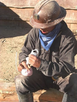 Bolivia's Cerro Rico Mine: Entering the Inferno 5 Making dynamite
