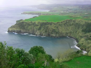 Stunning view of Villa Franca, on Sao Miguel Island in the Azores.