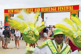 The New Orleans Jazz Fest. Photos by Dominic Degrazier