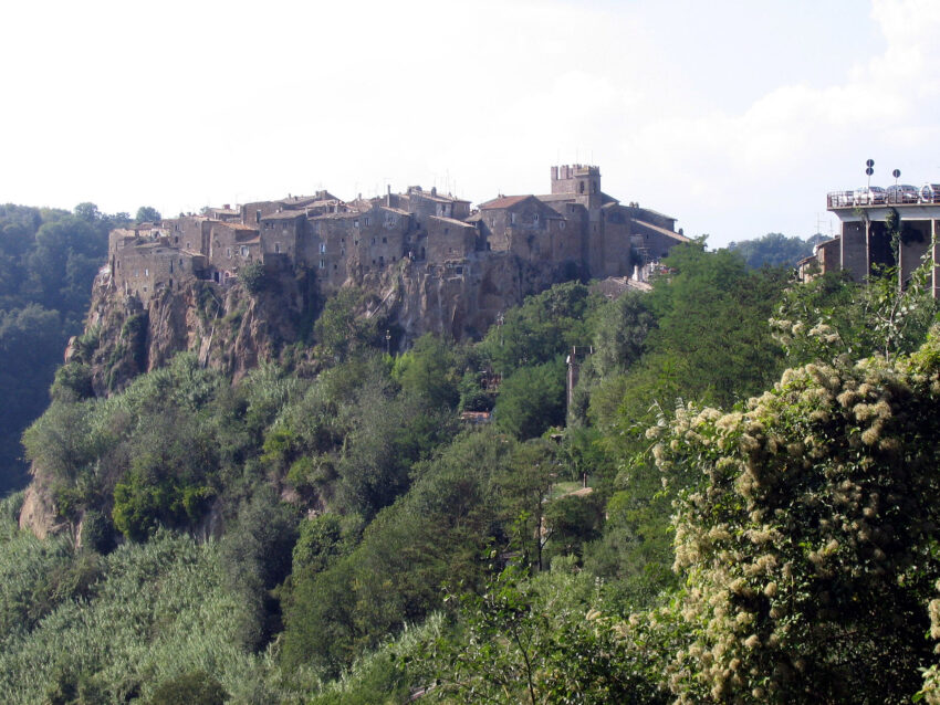 Calcata Calcata, Italy. home of the famous foreskin. Mac9 photo.
