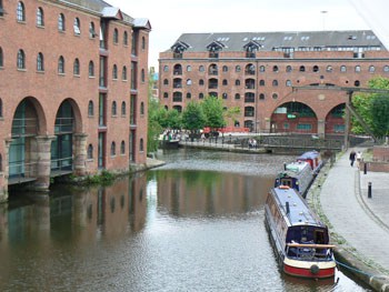 Manchester England: The North's Groovin' Capital 8 Barges in Deansgate