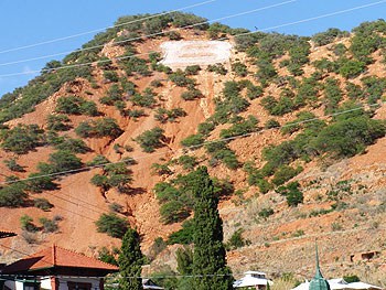 Bisbee, Arizona: Mining and a Little Ghost Hunting 5 The famous Bisbee B on B Hill