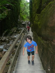 New Hampshire's White Mountains: Family Fun at 6,288 Feet 4 Five year old Nathan got a little whiny during the hike, but made it the whole 2 miles!