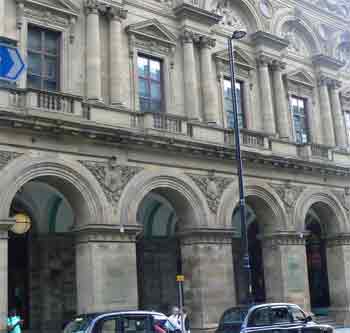 Manchester England: The North's Groovin' Capital 6 Free Trade Building, Manchester. Above it is the Radisson Hotel tower. photo by Max Hartshorne.