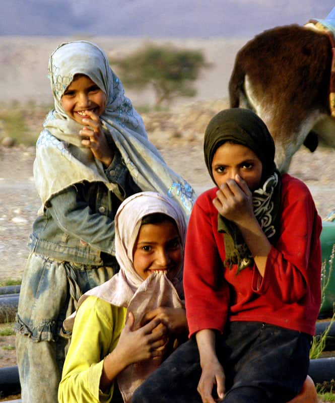 Bedouin girls