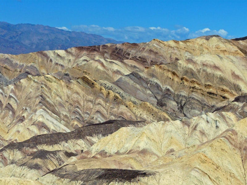 Death Valley California: The Innards of the Earth 4 Golden Canyon in Death Valley, California