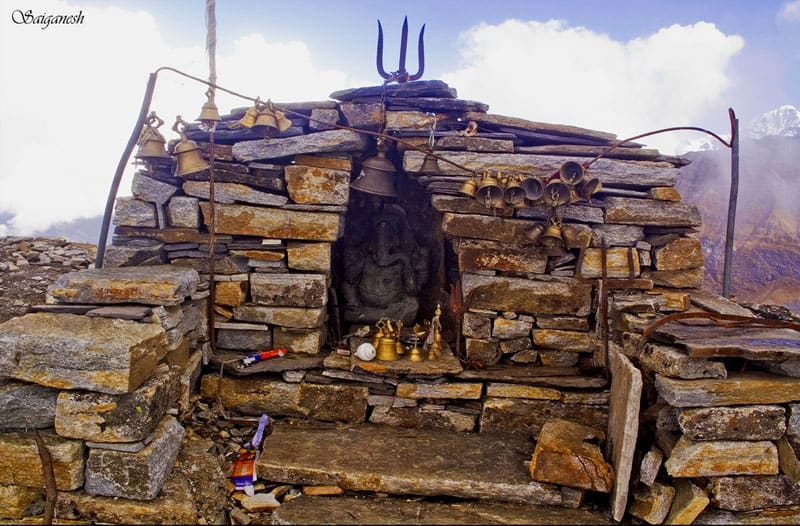 Roopkund, India: A Week-Long Trek to Skeleton Lake 1 Temple of Kalu Vinayak in Uttarakhand, India