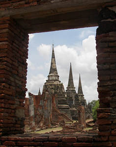 Ayutthaya, Thailand: An Ancient Siamese City 5 The ruins of Wat Phra Mahathat
