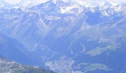 Bella Tolla view of Grimentz