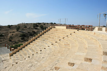 Cyprus: Motorbiking Through the Land of the Gods 3 The amphiteatre at Kuron