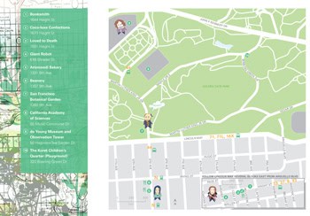 City Of Stairways: A Poet's Guide to San Francisco 4 Neighborhood maps mark out the birthplace of each poem, perfect for a dreamy wander through San Francisco