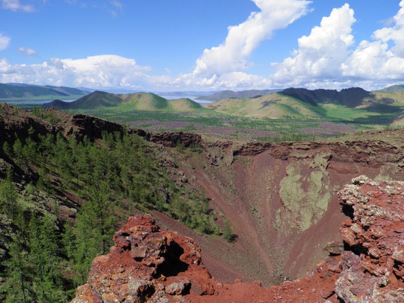 Panorama in Horgo, Mongolia