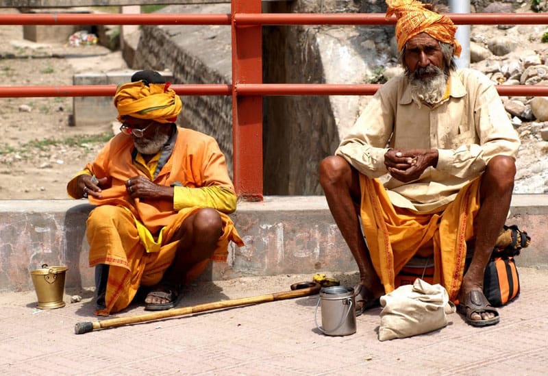 Sadhus at the Kambh Mela Festival