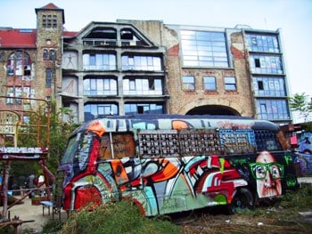 Kunsthaus Tacheles, one of Berlin's underground art centers