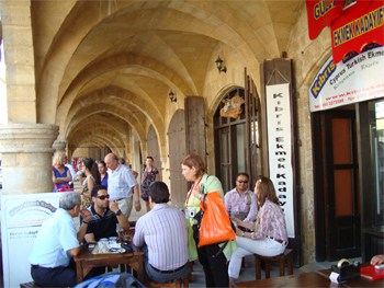 North Cyprus: Going Where Few Tourists Go 3 Cafe in North Cyprus.