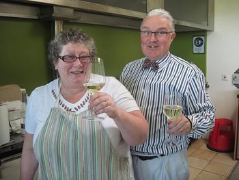 My Beloved Ireland: A Magical Place 10 Damien Brennan and Paula Gilvarry, MD, welcomed me with a glass of wine and warm smiles at The Broc House.