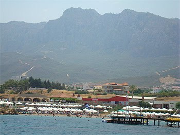 North Cyprus: Going Where Few Tourists Go 2 Beach in North Cyprus.