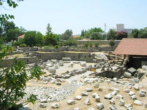 Mausoleum at Halicarnassus in Bodrum, Turkey