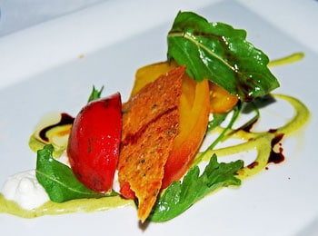 Heirloom Tomato Salad at Gracie's on Washington Street in Providence, Rhode Island