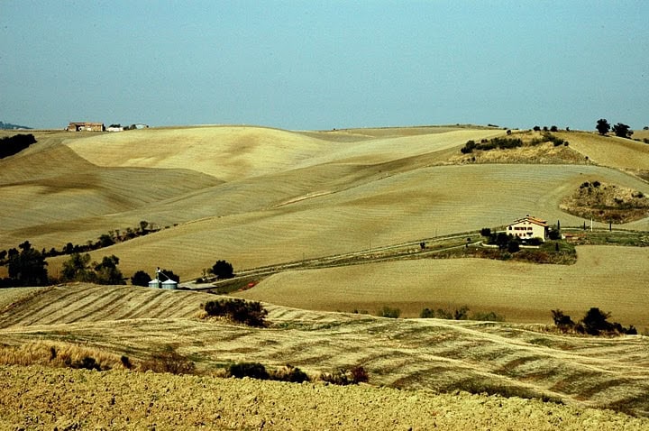 One Couple's Culinary and Cultural Pilgrimage 1 Val d'Orcia, Tuscany.