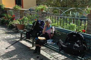 One Couple's Culinary and Cultural Pilgrimage 6 Tuscan lunch.