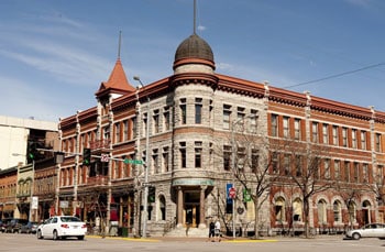 Downtown Missoula is full of well-preserved, historic buildings. Photo by Donnie Sexton.