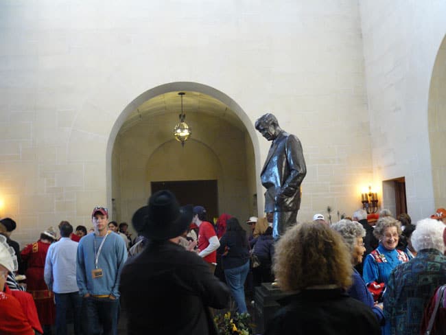 Will seems to be enjoying the festivities.