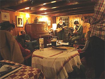 The Berkshires: Keeping It Local in Western Massachusetts 6 DreamAway Lodge in Becket offers music in a laid-back atmosphere. photo by Joanna Eng.