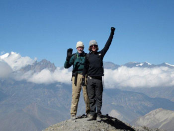 A high point on the Annapurna Circuit. Photos by Robert Painter.