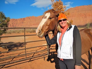 St. George, Utah: Red Rocks Calling 10 I earned the respect of Beryl, one of the beautiful wild horses at Windhorse in Kayenta, Utah.