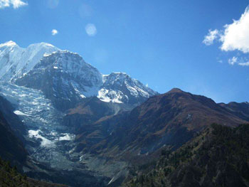 Glacier hike from Manang