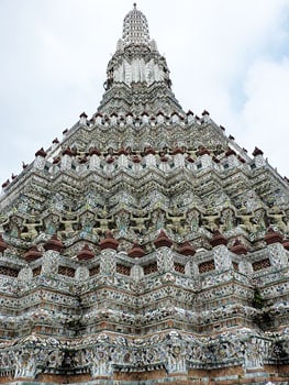 One Day in Bangkok for Less Than Ten Dollars (US) 6 Wat Arun