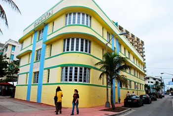 Miami on Wheels: Traveling With a Disability 7 The ecletic, unique boutique Barbizon hotel built in 1937 by one of Miami's premier Art Deco architect, Herny Hohauser.