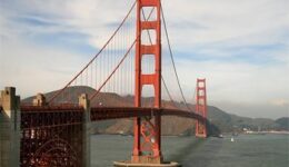 The iconic Golden Gate Bridge is even more magical up close. photos by Christina Lalanne. click to enlarge this photo.