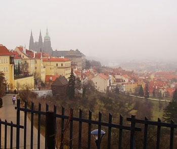 A Whirlwind Tour of Prague 4 View of Prague Castle from the Strahov Monastery