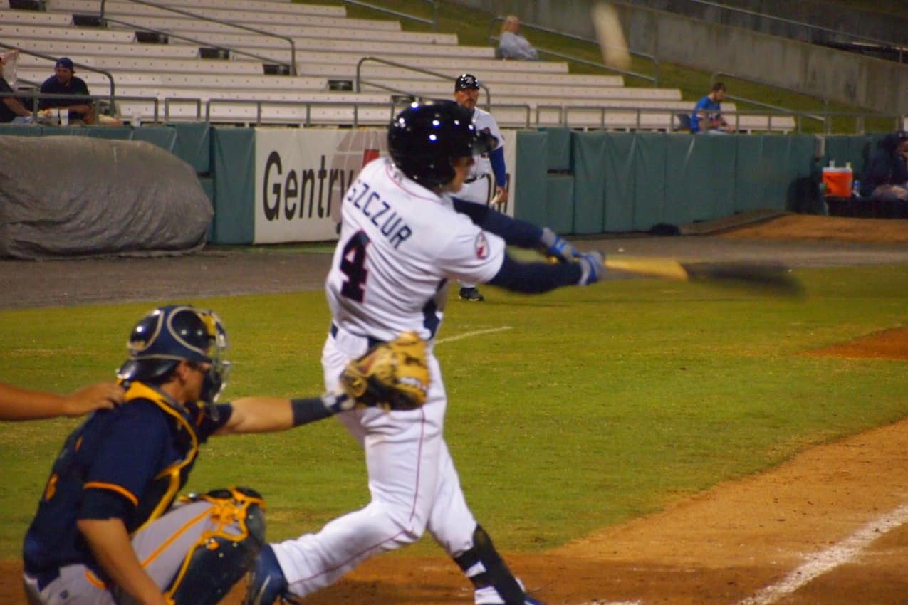 Batter up in North Carolina minor league baseball. North Carolina minor league baseball teams.