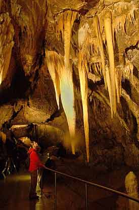 Splendor beneath the earth: Exploring the caves. 