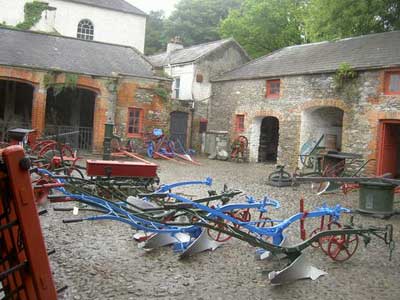 West Ireland Photo Gallery: Stories in Stone 13 Farm equipment in Bunratty Folk Park
