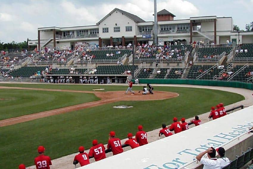 The newest ballpark in North Carolina is the Kannapolis Ballpark, home of the Cannon ballers