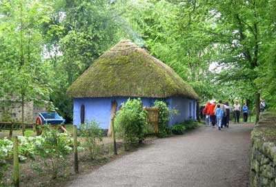 West Ireland Photo Gallery: Stories in Stone 12 A cottage in Bunratty Folk Park