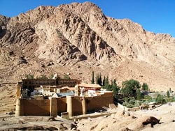 St Catherine's monastery in Egypt.