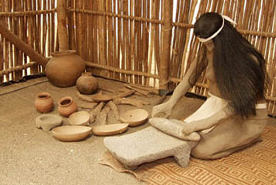 Nicaraguan woman cooking