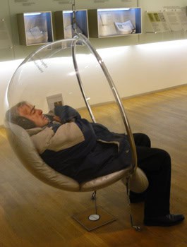 Enjoying the music at the Bach Museum